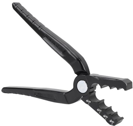 Pinza per Riparazione Tubi Piatti, Pinza per Riparazione Tubi in Rame Multifunzionale Dal Design a 4 Fori, Pinza per Arrotondare Tubi per Riparazione Bocca del Tubo, Taglierine e