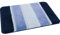 Nest & Nibble Bathroom Mat Home Essentials Non Slip Bath Mat | Super Absorbent Machine Washable Toilet Rug Shower Bath Matt | Soft Thick Microfiber Bathtub Mats | Bathroom Carpet (Blue, 50x80)