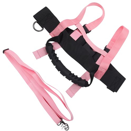 POPETPOP Wear Resistant Skiing Harness for Falling Traction Strap for Ski Training Material for Learning Balance and Speed Control