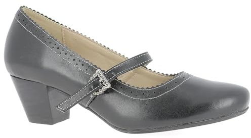 Andrea Conti Women's 3002738 Court Shoes, black, 5 Women
