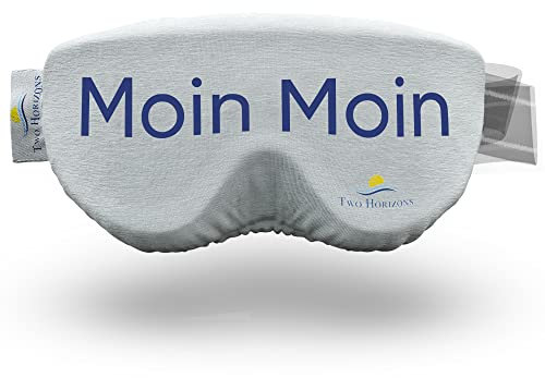 Two Horizons Skibrillen Schutz Überzug | Schützt vor Kratzern | Mikrofaser Brillen Putztuch | Style with Smile | Skibrille Schutzhülle | Ski Goggle Cover | Skibrillenschutz Überzug