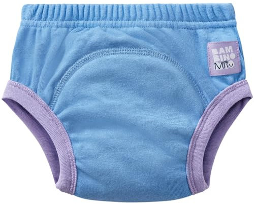 Bambino Mio, Töpfchen Trainingshose Kinder Trainerhosen Töpfchentraining Trainingsunterhosen, Sky Multicolour, 3-4 Jahre