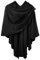 HOTUT Damen Poncho Schal,Übergroßer Schal Strickjacken,Weiches und drapiertes, Unregelmäßiges Design, Cape Cardigan Geschenk Für Mutter-Sommer DünnStil
