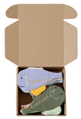 Dessin animé Bébé Mois en Coton Jalons Carte Beaux Accessoires pour Photographie de nouveau-né Cadeau parfait pour la première année Aide au sommeil de bébé