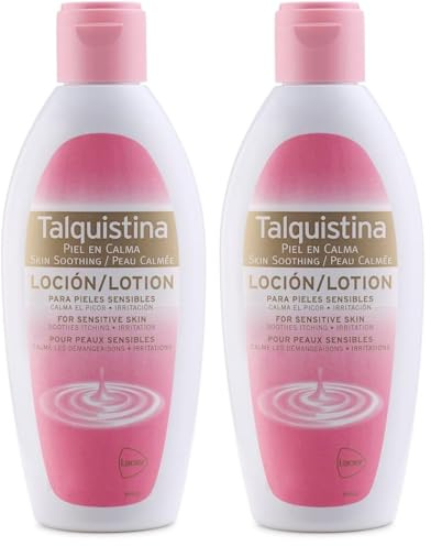 TALQUISTINA - Loción 200 ml, Alivia de Irritaciones y Picores del Sudor, Acción Balsámica y Calmante, Alivio Eficaz, Uso Tópico, Suave y Ligera se Absorbe Fácilmente (Paquete de 2)