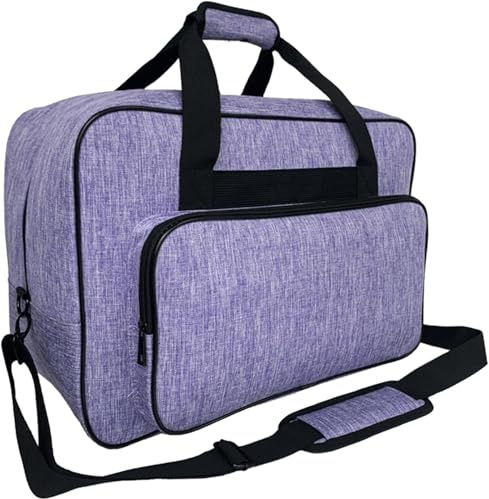 Sac pour machine à coudre, intérieur spacieux, étui portable pour machine à coudre, sac de transport et de rangement robuste, kit de couture de voyage