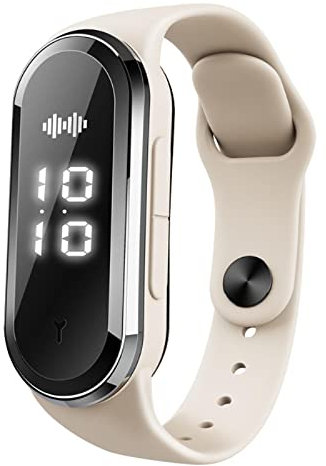 Bracelet anti-moustiques à ultrasons - Bracelet anti-moustiques électronique - Bracelet anti-moustiques anti-insectes sans danger pour les enfants, adultes, camping en plein air, randonnée - Blanc