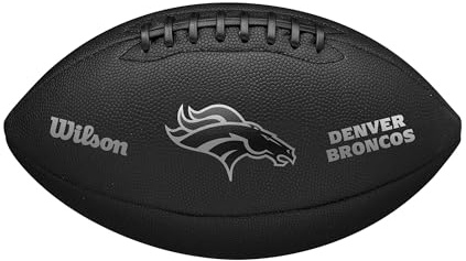 Wilson NFL Team Metallic Premiere Fußball, offizielle Größe, Denver Broncos