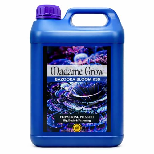 MADAME GROW göder marijuanaknoppar - marijuanablommande gödsel - marijuanaknopp - marijuanablommande gödsel - marijuanagödsel - flytande - gödning (BAZOOKA BLOOM K30 5L)
