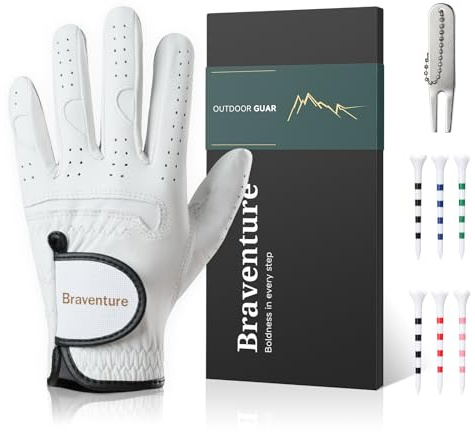 Braventure Boys Girls Golf Gloves Left Hand Stable Grip Breathable Design