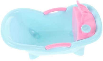YARNOW 1stück Miniatur Badewanne Für Puppenhaus Realistische Badaccessoires Für Spielzeug-Dollhouses Tragbar Und Vielseitig Für Fantasievolles Spielen Und Kreative Szenen