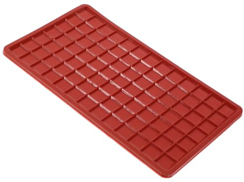 BESPORTBLE Tappetino Poggiaferro in Silicone Rosso Cuscinetto Isolante Protettivo Multiuso per Ferro da Stiro a Vapore Tappetino da Stiro Comodo e Resistente