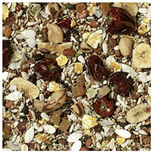 Johnston & Jeff 1kg Low Sunflower African Grey Parrot bird seed food sold by Trusty Pet Supplies