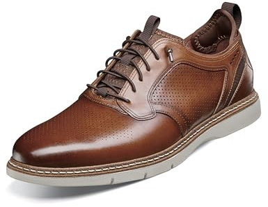 Stacy Adams Men's Sync Lace Up, Cognac, 11.5M
