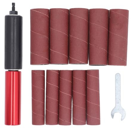 Spindelslipadapter 1,5 Dorn, Aluminiumlegering, Konverterar Borrmaskin Till Slipmaskin, Slipning, Polering Av Kurvor, Konturering, Utjämning Av Inre Hål
