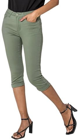 Nina Carter P230 - Pantalones vaqueros para mujer, corte ajustado, cintura alta, pantalones vaqueros de verano