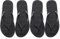 TYGFRT Women's Flip Flops - 2 Pairs, Black Beach & Shower Flip Flops