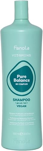 Fanola Rebalance Shampoo gegen fettendes Haar, 1000 ml