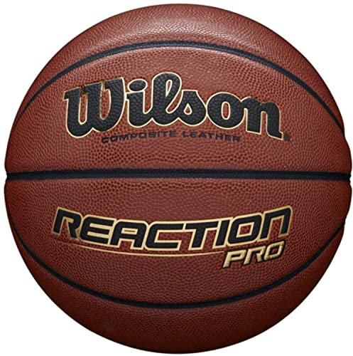 Wilson Unisex-Adult Reaction PRO BSKT Basketball, Braun, 7