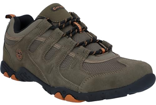 Hi-Tec herr Quadra Ii promenadsko, Taupe Burnt Orange - 11 UK