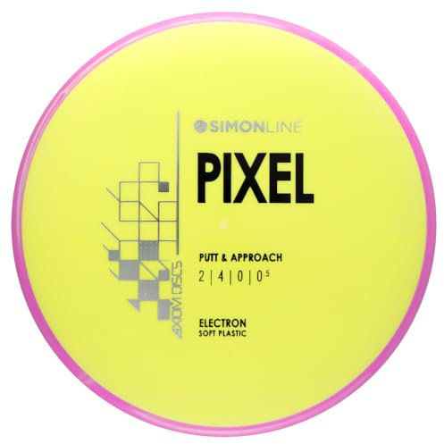 Axiom Discs Electron Pixel (Soft) Simon Lizotte Edition Disc Golf-Putter (165–170 g, Farben können variieren)