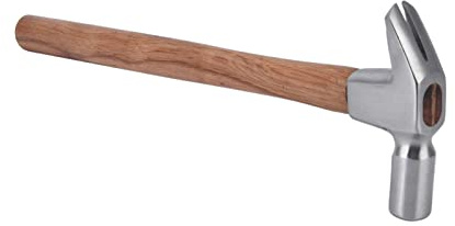 Farrier Driving Hammer Professional Heavy Duty Tool Steel Wooden Handle Horse Shoeing Hammer for Veterinarians Blacksmiths Carpenters 35.3 x 10.5cm 460g