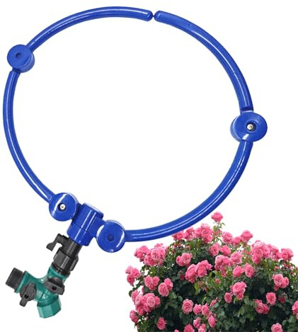 Vesidoloy Anello Idrico per Alberi | di Irrigazione a Goccia | Irrigatore 360 Gradi per Piante da Giardino, Arbusti e Piante da Esterno