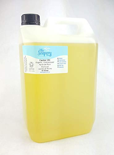 Huile de ricin bio pressée à froid 100% pure 5 litres