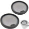 DianSung 2 Stück Hepa-Vorfilter zubehör für Xiaomi G9 G10, für Dreame T10,T20,T30,T20 Pro,T30 NEO,R10,R10 Pro,R20,R20,Z10 Station Staubsauger, Waschbares und wiederverwendbares Filter Ersatzteile