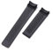 GAFNED 22mm 24mm Gummi Wasserdichte Uhr Band Für TAG HEUER CARRERA Männer Frauen Armband Uhr Armband Gürtel(22mm Without Buckle)