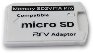 SD2Vita 6.0 Memory Card Adapter for PS Vita 1000/2000 and PSTV, Micro SD to Game Card Adapter, Supports up to 256GB, Compatible with HENkaku Enso Firmware 3.65 and Above