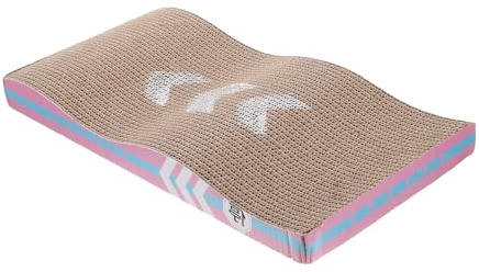 Toyvian Griffoir Griffer Marron en Matériau pour Synthétique Chat Décompressant Jouet à Maison Boutiques pour Animaux