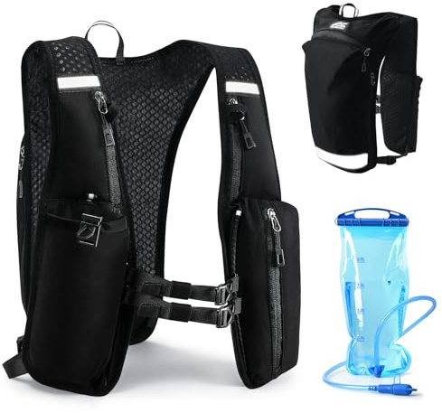 Gilet d'hydratation pour Homme et Femme pour Le Trail Running, la randonnée