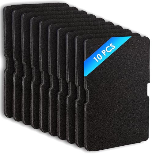 (10 Stück) Ersatz-Trocknerfilter kompatibel mit Beko Wäschetrockner, Verdampferfilterschwamm, Schaumstofffilter, Fusselfilter für Beko Grundig Blomberg ElektraBregenz 2964840100, 240 x 155 x 11 mm