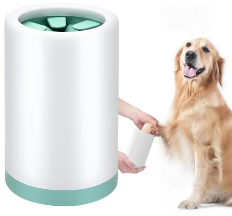 yotutun Nettoyeur de Pattes, Nettoyant de Patte Chiens Portable Nettoyeur Pattes Nettoyage de Pattes de Chien différentes 360 ° Lave Patte du Animal pour nettoyer les pattes des Chiens y chats