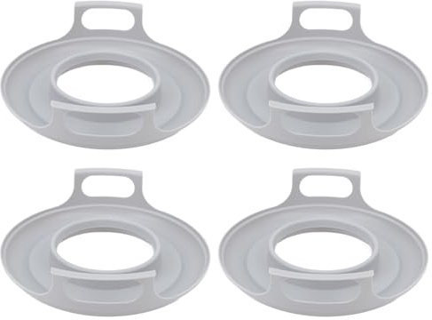 Aramox Frío de Microondas, Bandeja de Comida de Comida Caliente, a Prueba de Derrames, Conveniente Soporte de de Cocina para tazones.