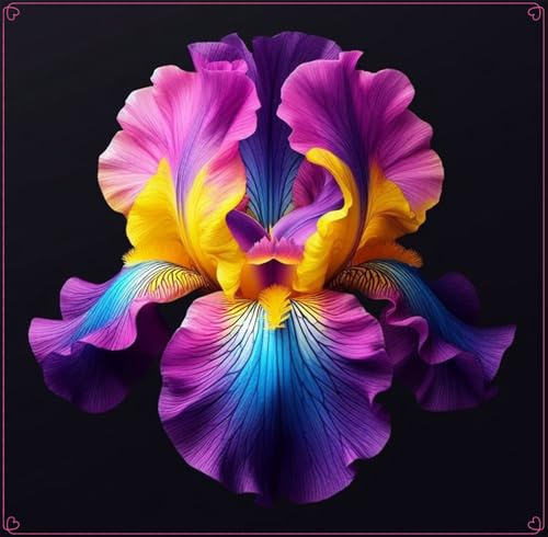 Fácil de cultivar. En maceta.Otoño o primavera Excelente para plantar en interiores o exteriores.Bulbos de Iris-5 Bulbos-F