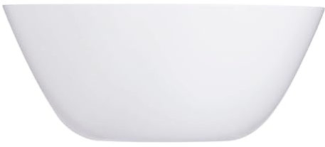 Arcopal Zelie - Cuenco Blanco de 18 cm, Resistente al Calor, ópalo