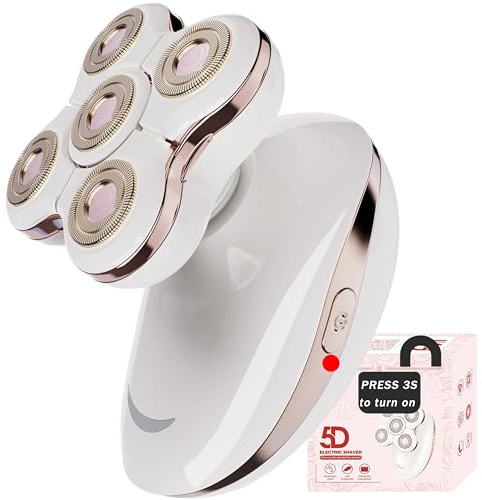 Electric Razors for Women Legs: Rechargeable Shaver with Detachable Head - Waterproof Wet Dry Lady Hair Remover - Applicable to Legs and Arms