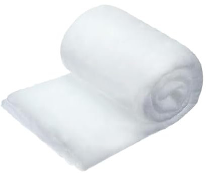 80 x 240cm Kunstschnee Dekoschnee, Künstliche Schneedecken Weihnachtsbaum Deko, Weihnachten Gefälschte Schnee Deko Wohnzimmer, Ideal für Winterliche Dekorationen Während der Weihnachtsfeiertage