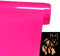 FOSER Plotterfolie Textil, Leuchtet im Dunkeln Plotterfolie 30,5cm×1,5m Heat Transfer Vinyl (Leuchtet im Dunkeln - Rosa)