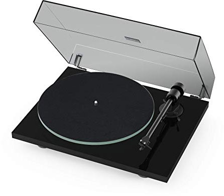 Pro-Ject T1 EVO BT Turntable with Bluetooth and OM10 Cartridge (Gloss Black)