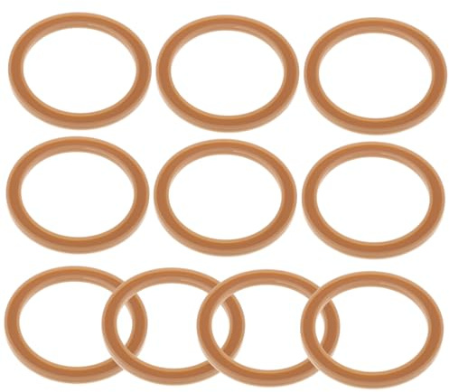 FRCOLOR 10pcs Silicone Sealing Ring for Bottle Lid Seal Gasket Multifunctional Insulated Bottle Sealing Rings Fit for Lid Seal Gaskets