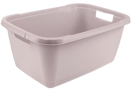 keeeper Wäschewanne, Stabiler Kunststoff, 52 l, Aenna, Grau