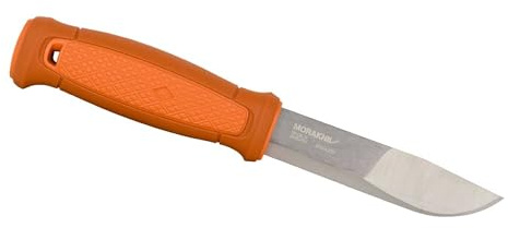 Morakniv Kansbol bälteskniv i bränd orange av rostfritt 12C27 stål med multimonteringssats