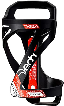 Deda Elementi Vela Bottle Cage, Red, One Size
