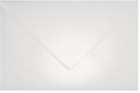 Netuno 25 buste lettera bianco perlato formato C5 162x 229 mm 120g Aster Metallic White buste di lusso bianche perlescenti per biglietti invito partecipazioni matrimonio battesimo compleanno comunione