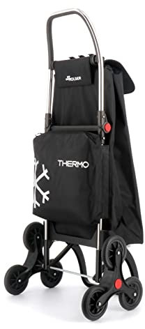 Carro Rolser I-MAX Thermo Zen 6 Ruedas Sube Escaleras Plegable - Negro