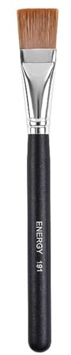 ENERGY Flacher Quadratischer Foundation Pinsel, Professioneller Maskenpinsel, Maskenpinsel Gesicht, Make Up Pinsel - 191