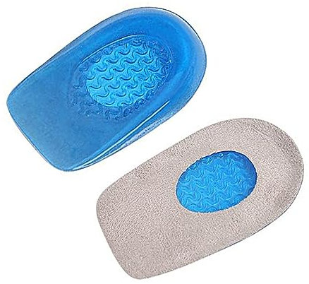 Healvian Fersenkissen Aus Elastischem Gel Verdicktes Halbpolster Für Schuhe Bequem Praktisch Für Aktivitäten